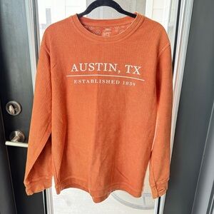 Austin TX pullover size S